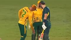 SA vs AUS 2nd T20: स्टंप पर लगी गेंद, गिल्लियां टस से मस नही, टी20 मैच के दौरान दिखा हैरान करने वाला नजारा