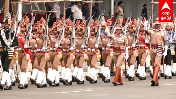 Independence Day Rehearsal : 79-வது சுதந்திர தின விழா காவல்துறை அணிவகுப்பு ஒத்திகை தயாராகும் கோட்டை