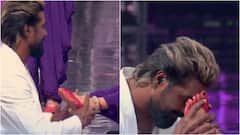 Remo D’Souza Kisses Contestant Aadhyashree’s Feet On Super Dancer 5 — Watch