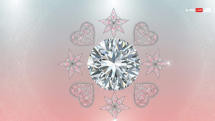 मूलांक 6 वालों का शुभ रंग गुलाबी और सिल्वर होता है. बात करें रत्न की तो इनका लकी रत्न हीरा होता है. दिल और सितारा इनका प्रतीक चिन्ह होता है.