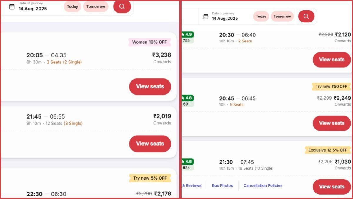 Omni Bus Fares Hiked: தொடர் விடுமுறை; வசூல் வேட்டையை தொடங்கிய ஆம்னி பேருந்துகள் - அரசின் நடவடிக்கை பாயுமா.?