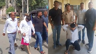 Haryana: रेवाड़ी में इनामी बदमाश को पुलिस ने घाघरा-कुर्ती पहनाकर बाजार में घुमाया, हत्या मामले में है आरोपी