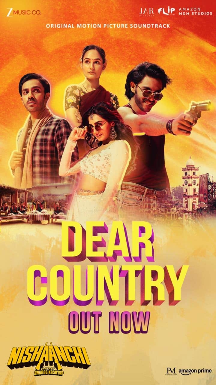 Dear Country- Dear Country is neither a film nor a series but the first song of the film Nisanchi, which was released on 13 August 2025. This track is a funny mail of North Indian folk songs and English in the voice of Dhruv Ghanekar's music and Vijay Lal Yadav. This song, which shows colorful, desi and heart touching, shows a glimpse of the fragrance of the village, family relationships and patriotism, this song is going to create the perfect atmosphere on this day of independence.