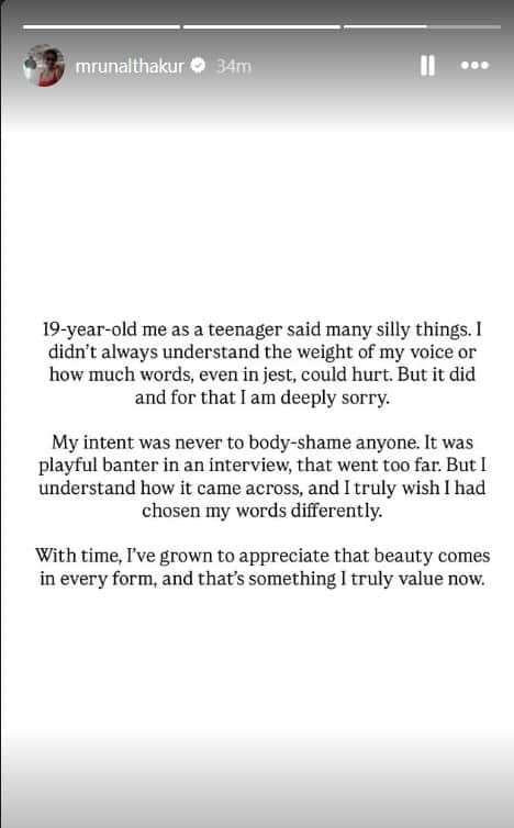 Mrunal Thakur Apologises For ‘Better Than Bipasha’ Remark After Viral Video Sparks Outrage