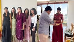 आता सारा तेंडुलकरकडूनही खुशखबर, वहिनीसोबत साराची पहिली झलक, सासरेबुवा सचिनसोबत लाडक्या सुनेचा पहिला फोटो