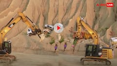 जेसीबी और ट्रक ने दिखाया रोमियो जूलियट का ड्रामा, मशीनों की एक्टिंग देख हैरान रह गए यूजर्स