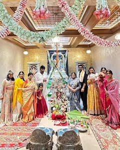 राजमहालापेक्षा कमी नाही 'या' साऊथ सुपरस्टारचं घर; Inside फोटो पाहून डोळे दिपतील PHOTOs