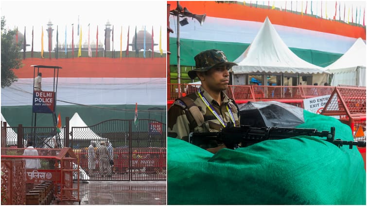 Delhi On High Alert: AI Surveillance, Anti-Drone Nets, 20K Personnel Guard Red Fort For I-Day