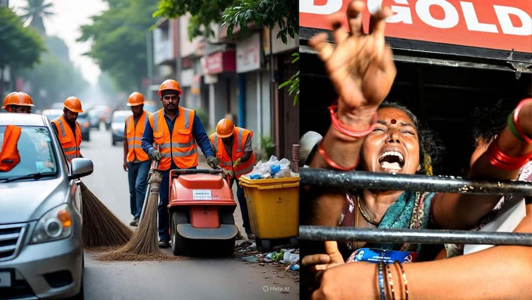 Why Are Chennai Sanitation Workers Protesting? Here Are the Details 'தூய்மை பணியாளர்கள் போராட்டம்’ நடப்பது என்ன ? இதுதான் காரணமா..?