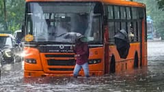 Delhi Roads Waterlogged With Knee-Deep Water After Heavy Rains: Watch