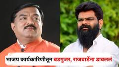 नाशिकच्या भाजप कार्यकारिणीवर घराणेशाहीचा पगडा, सुधाकर बडगुजर, मामा राजवाडेंना डावललं!