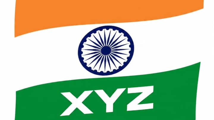 ध्वजावर कुठलेही लिहिलेले अक्षर असू नये.