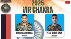 वीर चक्र से नवाजे जाएंगे ऑपरेशन सिंदूर के 15 योद्धा, 7 टॉप कमांडर्स को युद्ध सेवा मेडल