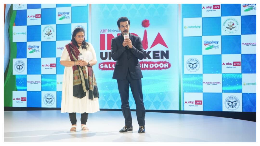 At ABP India Unshaken, Rajkummar Rao Recalls Losing His Mother While Comforting Pahalgam Victims ABP India Unshaken Operation Sindoor Rajkummar Rao Message To Pahalgam Terror Attack Victims Families At ABP India Unshaken, Rajkummar Rao Recalls Losing His Mother While Comforting Pahalgam Victims