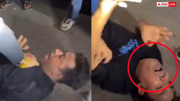 Video: नीचे गिराकर मारे थप्पड़, बरसाएं घूसे... सड़क पर पुनीत सुपरस्टार की पिटाई का वीडियो वायरल