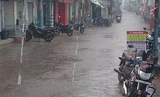 Amreli Rain: લાંબા સમયના વિરામ બાદ અમરેલી જિલ્લામાં જામ્યો વરસાદી માહોલ