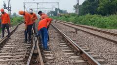 हरदोई में टला बड़ा हादसा, रेलवे ट्रैक पर हुआ फ्रैक्चर, 45 मिनट बाधित रहा डाउन ट्रैक, 4 ट्रेनें हुई प्रभावित