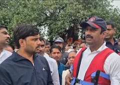 Dharashiv: भीषण! मांजरा नदीला पुराचा वेढा, पुरात शेतकरी वाहून गेला; शोधमोहीम सुरू, घटनास्थळी आमदारांची उपस्थिती