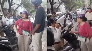 'B*****d, Don’t Say Anything': Bengaluru Woman Hurls Obscene Abuse At Traffic Police, Arrested After Viral Video