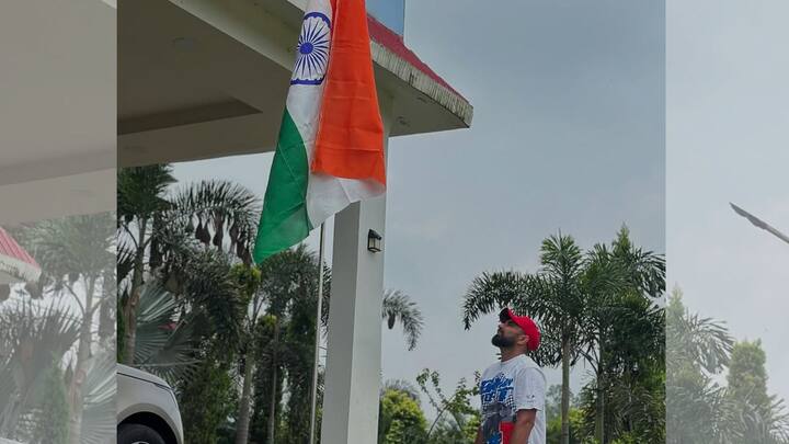 তিনি চোটের জন্য জাতীয় দলের বাইরে। দলীপ ট্রফির প্রস্তুতি নিচ্ছেন। মহম্মদ শামি উত্তর প্রদেশের বাড়িতে পতাকা উত্তোলন করলেন। সঙ্গে লিখলেন, 'মনের স্বাধীনতা, প্রাণের গর্ব।'