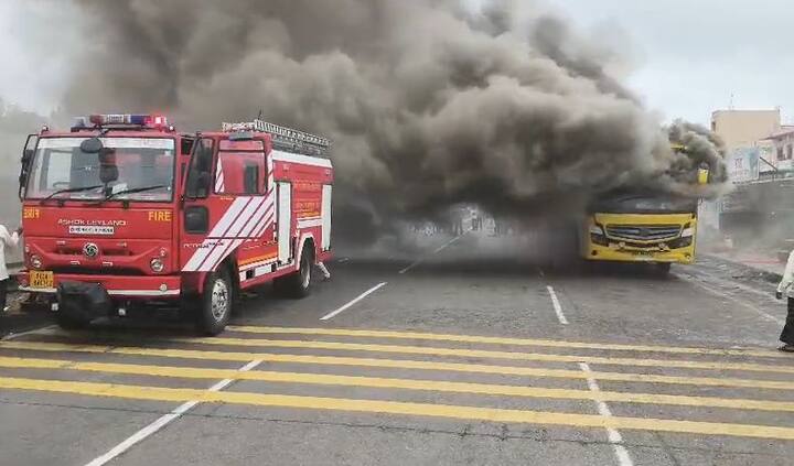 प्रवाशांचा जीव वाचवला असला तरी, मालमत्तेचे झालेले नुकसान आणि प्रवासादरम्यानची ही भीषण घटना प्रवाशांचा थरकाप उडवणारी आहे.