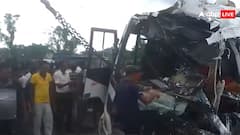पश्चिम बंगाल में बस-ट्रक की भयंकर टक्कर, 10 तीर्थयात्रियों की मौत, 35 घायल
