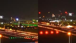 Boeing 747 Wing Smashes Into Runway During Typhoon Landing In Taiwan, Terrifying Moment Captured On Cam