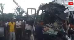 ਬੱਸ ਅਤੇ ਟਰੱਕ ਦੀ ਭਿਆਨਕ ਟੱਕਰ, 10 ਸ਼ਰਧਾਲੂਆਂ ਦੀ ਮੌਤ, 35 ਜ਼ਖ਼ਮੀ; ਮੱਚ ਗਿਆ ਚੀਕ ਚੀਹਾੜਾ