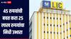 45 रुपयांची बचत करा 25 लाख रुपयांचा निधी उभारा, 'ही' आहे LIC ची भन्नाट योजना