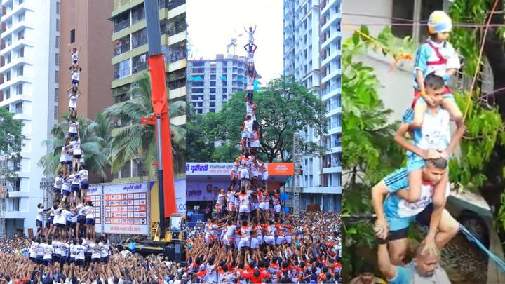 Dahi Handi 2025 Govinda: मुंबईत दहीडंही उत्सवाला सुरुवात झाली आहे. मुंबई आणि ठाण्यात लाखोंच्या हंड्या, जय जवान पथकाचा पहिला प्रयत्न फसला, उतरताना पडले