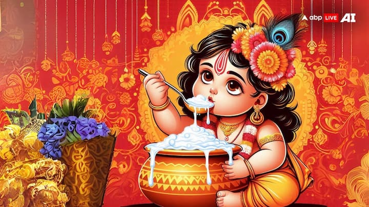 धार्मिक मान्यता है कि, दही हांडी से गिरा माखन सुख, समृद्धि और शुभता का प्रतीक होता है, जिसे गोविंदा की टोली प्रसाद की तरह ग्रहण करती है.