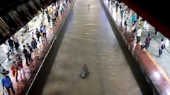 Mumbai Local Train Services Hit As Heavy Rain Leaves Tracks Submerged; Check Affected Areas