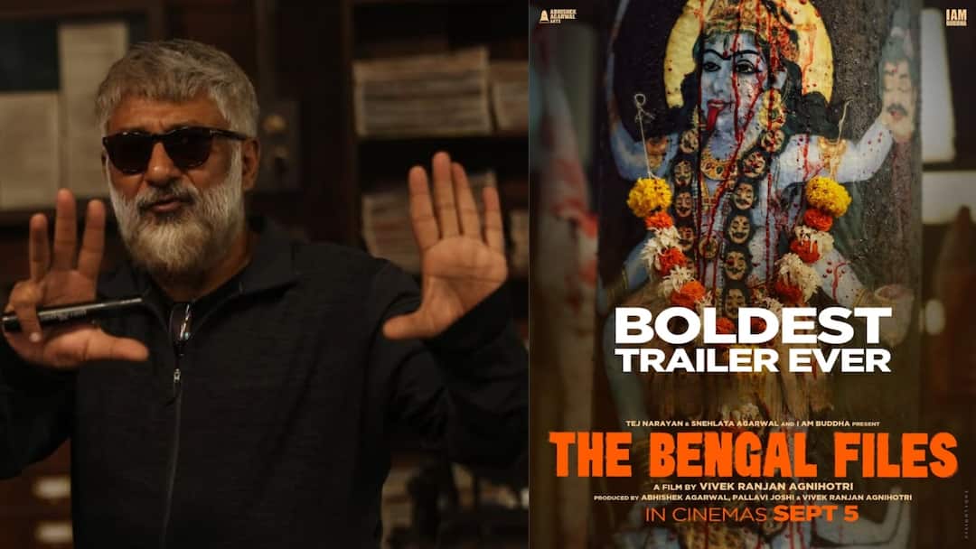 Police stopped The Bengal Files trailer screening midway Vivek Agnihotri and producer expressed anger पुलिस ने 'द बंगाल फाइल्स' ट्रेलर की स्क्रीनिंग को बीच में रुकवाया, विवेक रंजन अग्निहोत्री से हुई बहस, प्रोड्यूसर नाराज