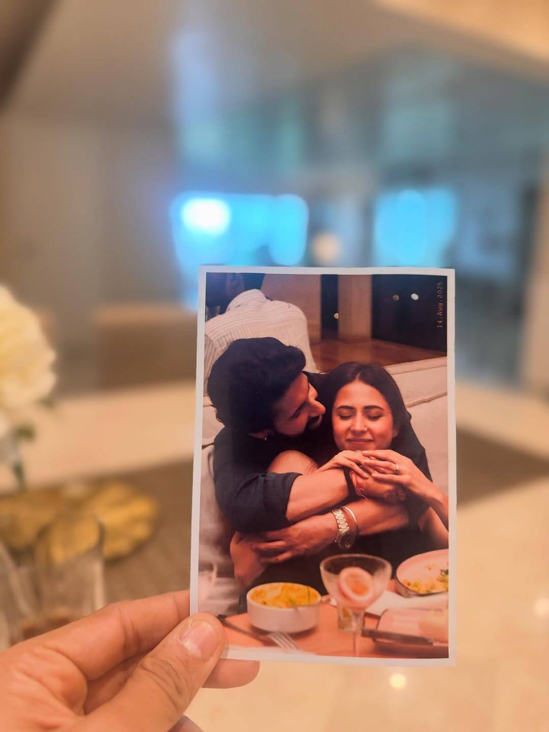 By sharing a photo, Ravi and Sargun have revealed that they are very happy in their new house. The couple has named their new home.