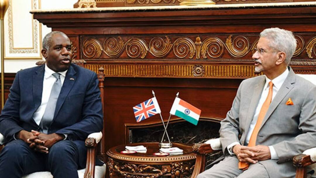 EAM Jaishankar, British Counterpart Lammy Speak Over Phone, Discuss Ukraine developments EAM S Jaishankar Speaks To British Foreign Minister David Lammy Ukraine Development EAM Jaishankar, British Counterpart Lammy Speak Over Phone, Discuss Ukraine developments