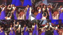 VIDEO : फ्लाईंग किस, काळी साडी अन् लटके झटके, गौतमी पाटीलच्या डान्सचा धमाका