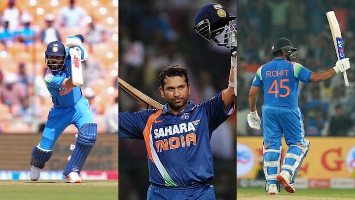 भारतीय वनडे क्रिकेट के इतिहास में सबसे ज्यादा शतक लगाने के मामले में कोहली-सचिन और रोहित का नाम सबसे ऊपर है. इन तीनों ने वनडे क्रिकेट में तीन देशों से भी ज्यादा शतक लगाए हैं.