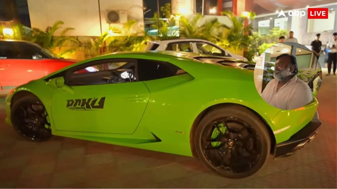 India Most Famous Truck Driver buy Lamborghini know feature price and details भारत के मशहूर ट्रक ड्राइवर राजेश ने चलाई Lamborghini Huracan, कीमत जानकर रह जाएंगे हैरान
