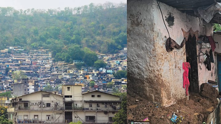 Mumbai Rain Landslide news: मुंबईत मुसळधार पाऊस, विक्रोळीत दरड कोसळली, दोघांचा मृत्यू. या दुर्घटनेत मिश्रा कुटुंब दरडीच्या ढिगाऱ्याखाली गाडले गेले. या घटनेमुळे पार्कसाईट परिसरात शोककळा.