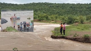 Adilabad Rains: ఆదిలాబాద్ తర్నం వాగులో నీట మునిగిన రెండు లారీలు, కడెం ప్రాజెక్టు దిగువన ఒకరి గల్లంతు