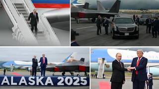 रेड कार्पेट टाकून स्वागतासाठी स्वत:हून अर्धात तास आधीच हजर, B2 बाॅम्बर सुद्धा आणली, कारमधून सोबत नेलं, तीन तास काथ्याकूट केला तरी ट्रम्पची पुतीनसमोर डाळ शिजलीच नाही!