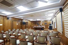 In Photos Kolhapur Circuit Bench: कोल्हापूर सर्किट बेंच आतून आहे तरी कसं? अत्याधुनिक कोर्ट रुमची पहिली झलक