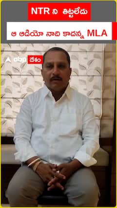 TDP MLA about Scolding NTR
