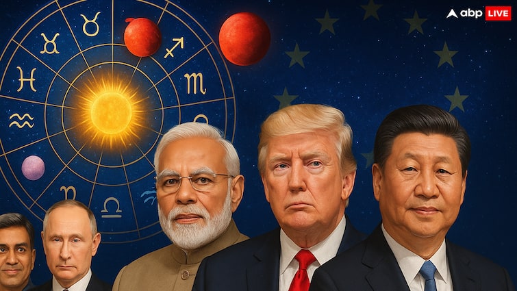 Global Prediction 2025: सूर्य, मंगल, शुक्र और बुध बदलेंगे सत्ता, युद्ध और बाज़ार की दिशा…