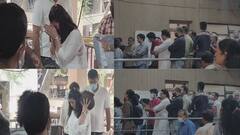 तेजस्विनी पंडितच्या आईच्या अंत्यदर्शनासाठी मनसेप्रमुख राज ठाकरे पुण्यात, ज्योती चांदेकरांना अखेरचा निरोप