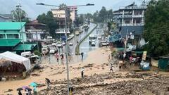 हिमाचल के मंडी कुल्लू कांगड़ा में भारी बारिश, मंडी में फ्लैश फ्लड ने फिर मचाई तबाही