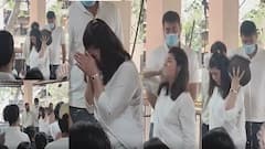 आईला शेवटचा निरोप देताना तेजस्विनी पंडितच्या अश्रूंचा बांध फुटला, जन्मदात्रीला दिला मुखाग्नी