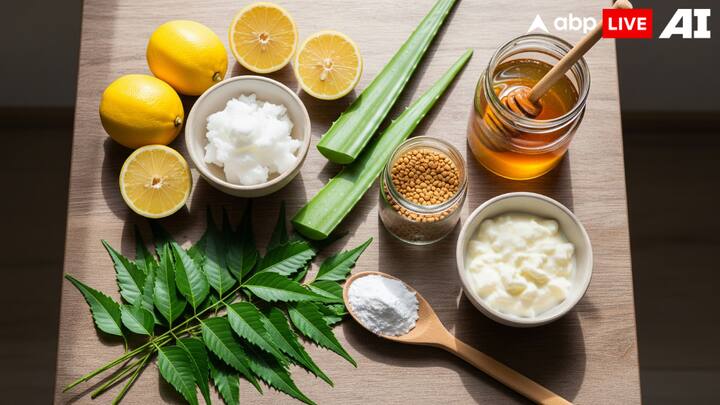 Struggling with dandruff? Try these 8 natural solutions using simple kitchen ingredients like lemon, coconut oil, and aloe vera to soothe your scalp and reduce flakes effectively.