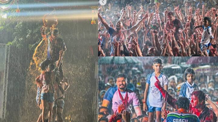 त्यावर अविनाश जाधव यांनी माईक हातात घेत , सातबारा पण आपल्याच बापाचा आहे', असे म्हटले.