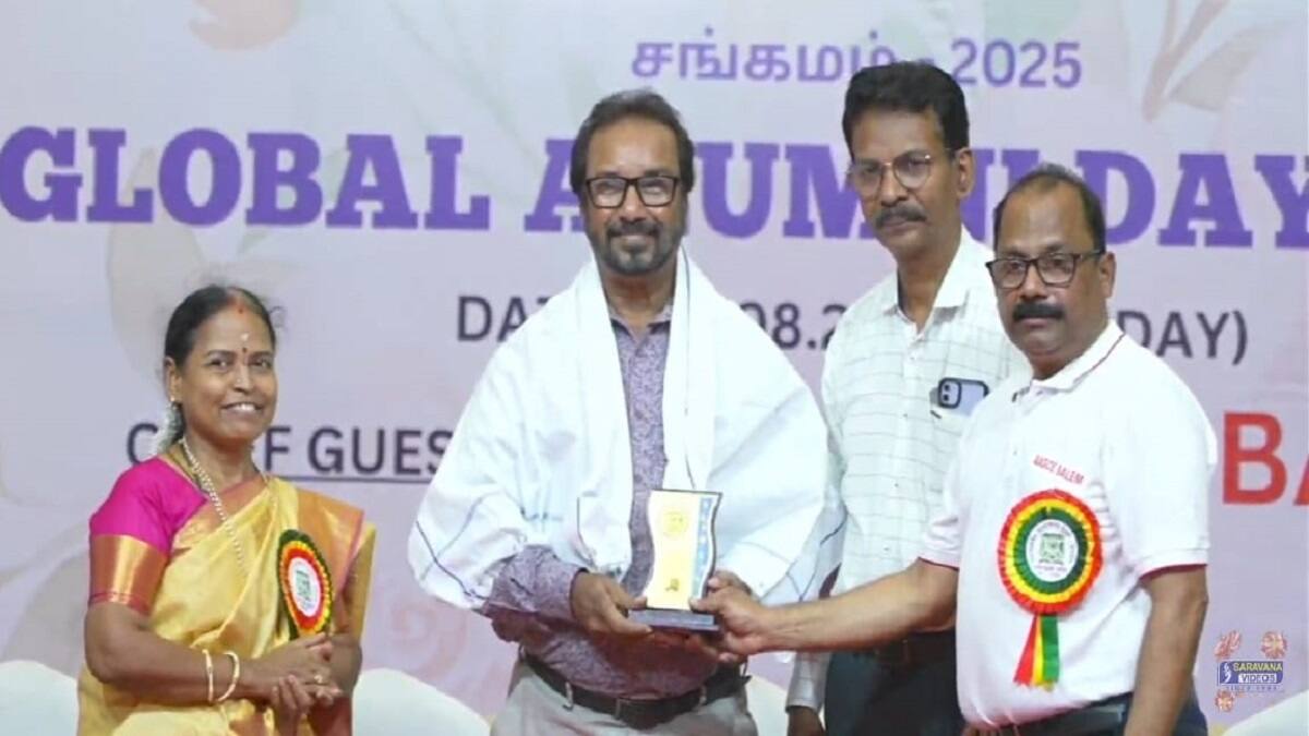 சங்கமம் 2025: கமல் பாலியின் வெற்றி மந்திரம்! AI, டிஜிட்டல் யுகத்தில் ஜெயிக்க வழிகாட்டுதல்! முன்னாள் மாணவர்கள் அசத்தல்